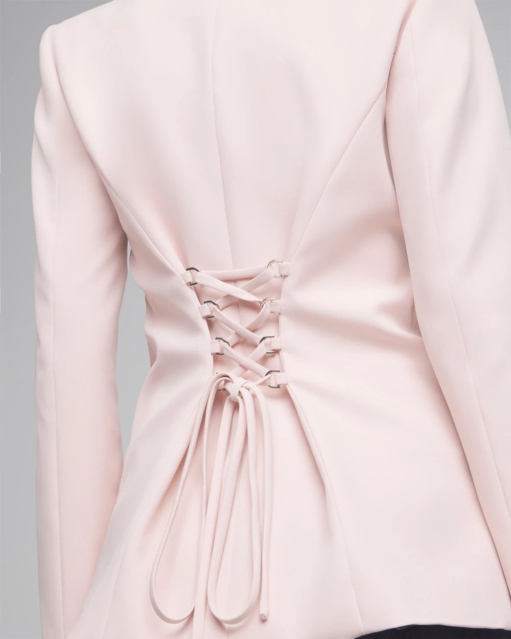 White house black market pink jacket sale